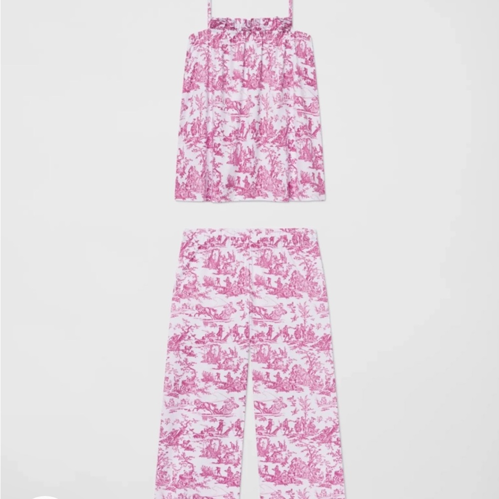 ISO Brooks Brother’s X LAKE ruffle cami pajama set